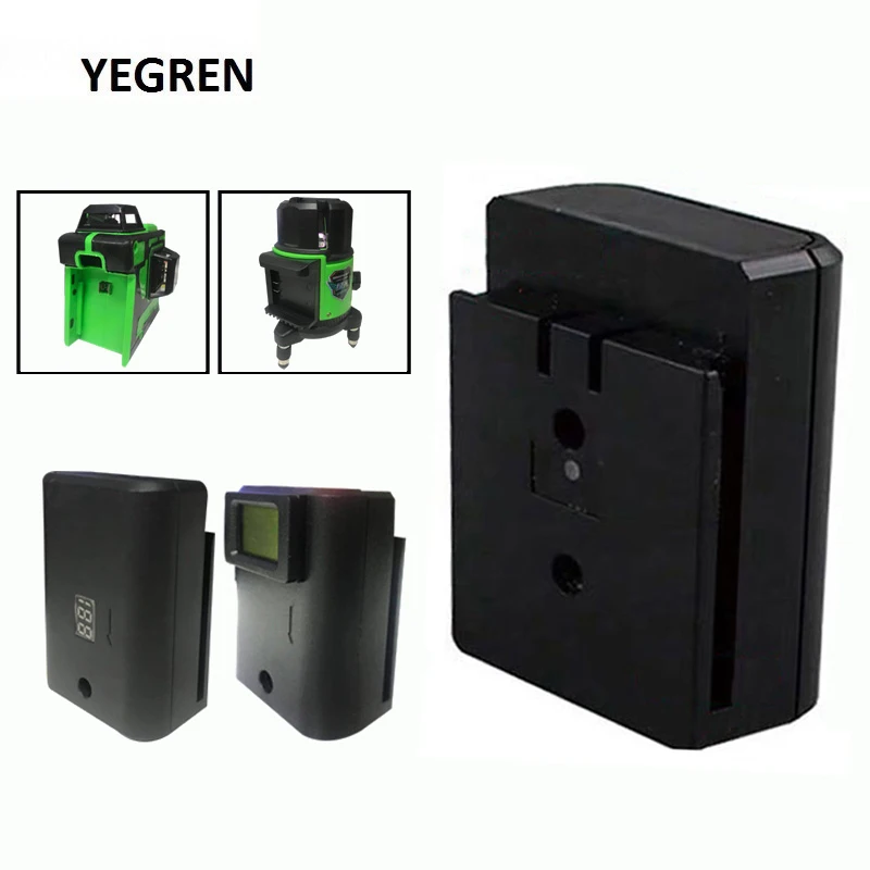 Recharge Laser Level Lithium Battery 15000mwh 26800mwh Large Capacity Digital Lithium Polymer Battery w/ LCD Display Level Part