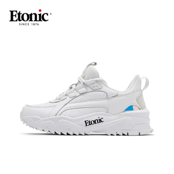

ETONIC Chunky Shoes Women Running Shoes Breathable Lightweight Platform Sneakers Casual Chunky Sneakers Woman Mesh Dad Shoes