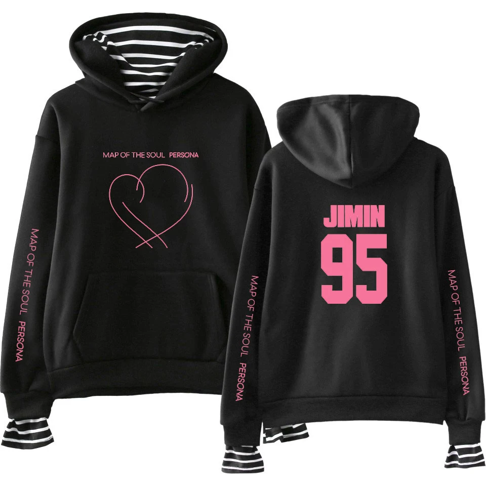 BOSON Kpop Hoodie Jacket Merchandise Jungkook Jimin V J-Hope Suga RM Jin Sweater Sweatshirts