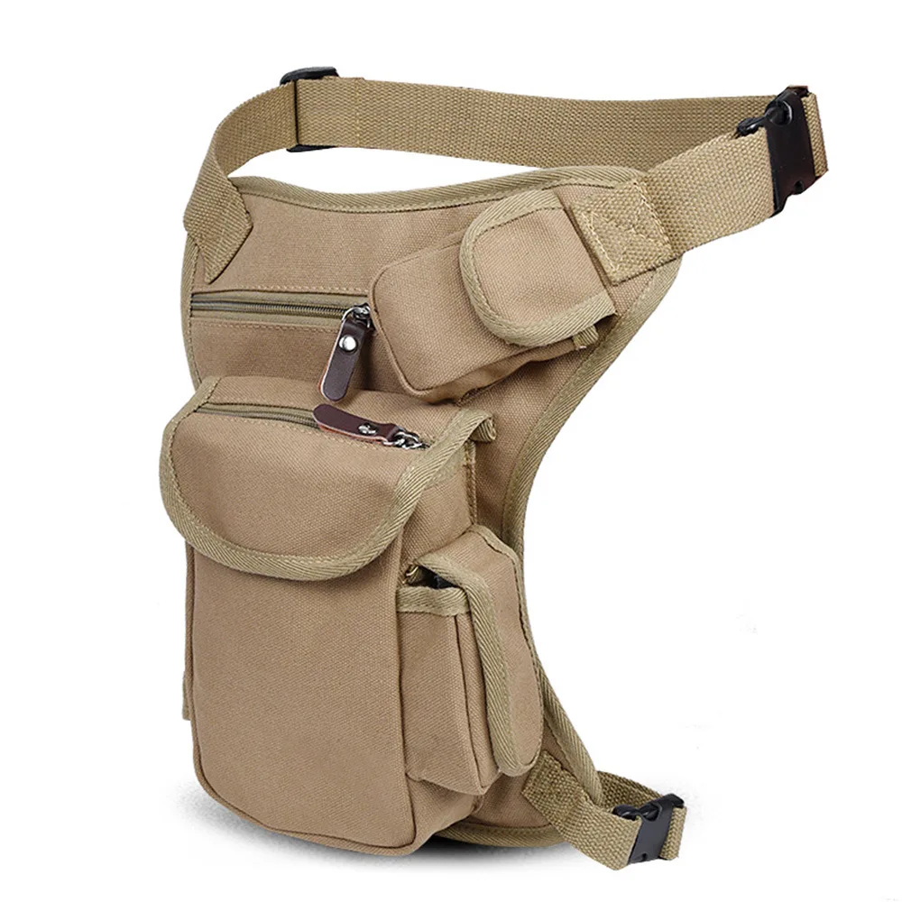 

Men Multi-functional Canvas Leg Tactical Legging Bag Wallet Outdoor Riding Sports Kits