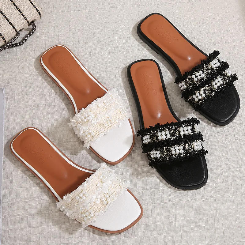 

Women Slippers Flip Flops Summer Women Crystal Diamond Bling Beach Slides Sandals for Girls Footwear Slip on Slipper Shoes Woman