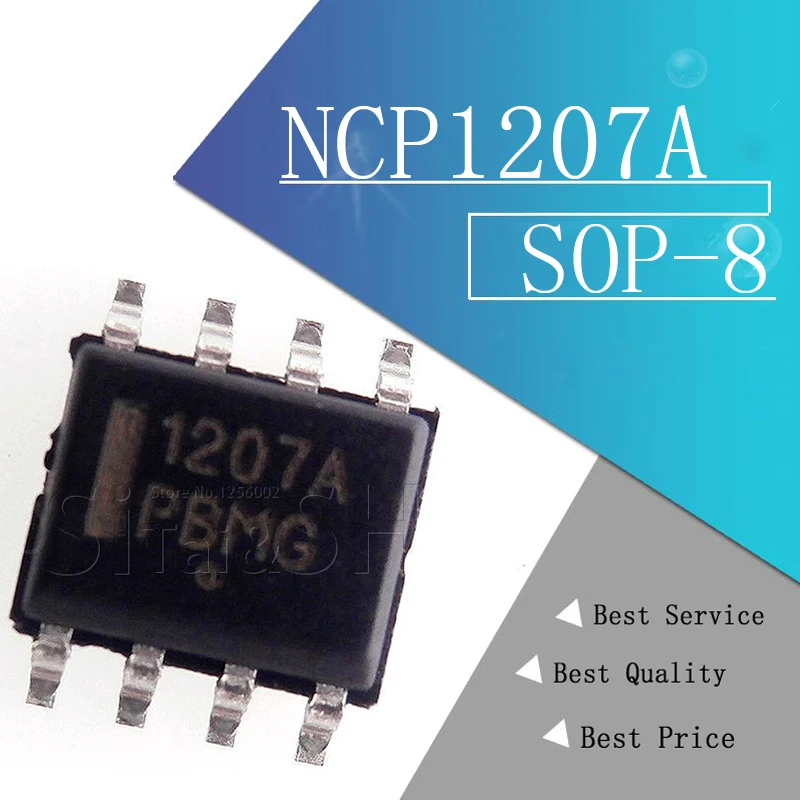 5 шт./лот NCP1207A 1207A SOP-8 | Электронные компоненты и принадлежности