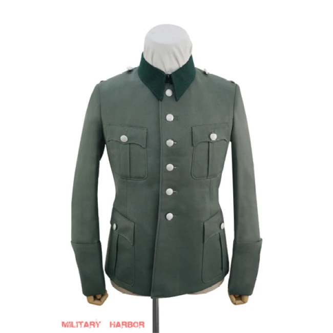 Veste de reproduction de la tunique de service général/officier de la WWII,  Heer allemand M41, Gabardine | AliExpress