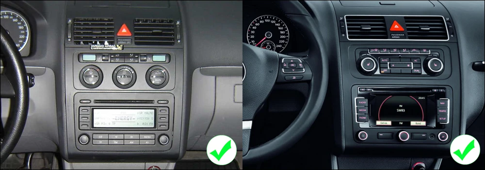 Для Volkswagen VW Touran 2003~ Android Автомагнитола Стерео gps навигация Bluetooth wifi 2din Автомагнитола стерео