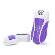 Женский безболезненный эпилятор, электрический прибор для удаления волос, домашнее мини устройство для бритья волос