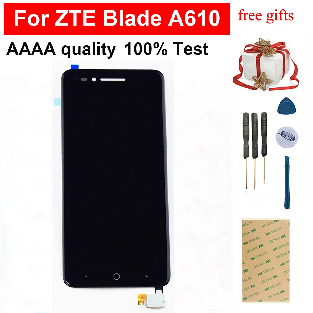 Для zte Blade A610 BA610 A610C черный/белый сенсорный экран дигитайзер сенсорная панель