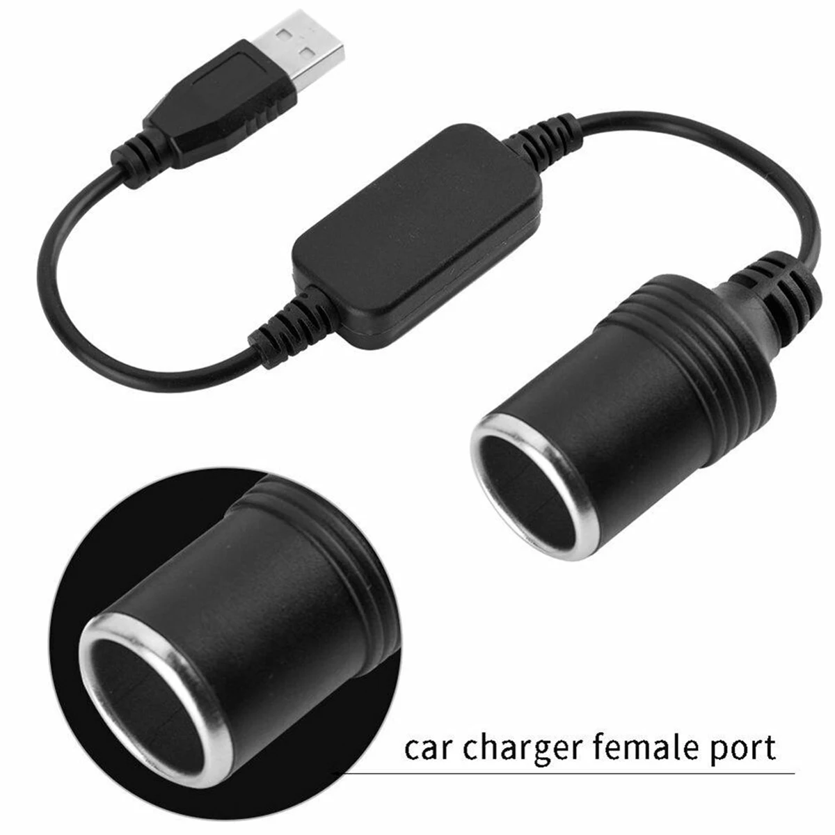 Адаптер для гнезда прикуривателя 5 В 2 1 А от USB до 12 | Автомобили и мотоциклы