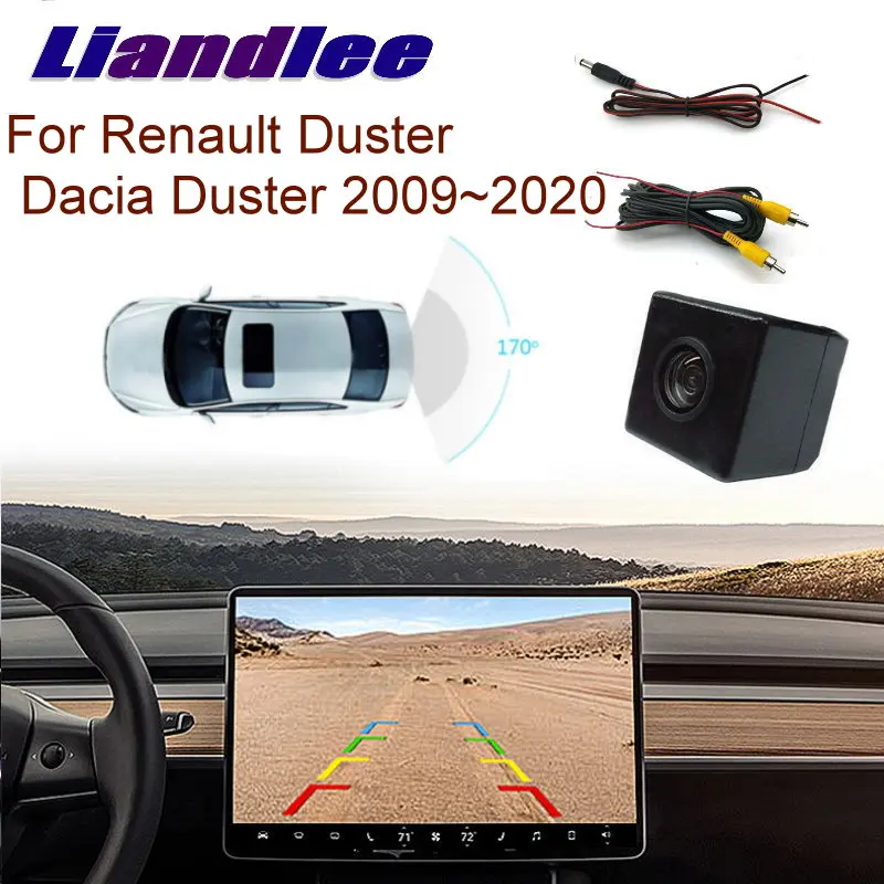 Liandlee специальная автомобильная задняя камера заднего вида для Renault Duster Dacia Duster 2009~ ночное видение HD камера заднего вида