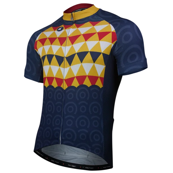 jersey 2 Pactimo Pro, Майки для велоспорта, короткий рукав, одежда для велоспорта, Ретро стиль, одежда для горного велосипеда, одежда для шоссейного велосипеда, одежда для мужчин, велосипедная форма, одежда - Цвет: jersey 2