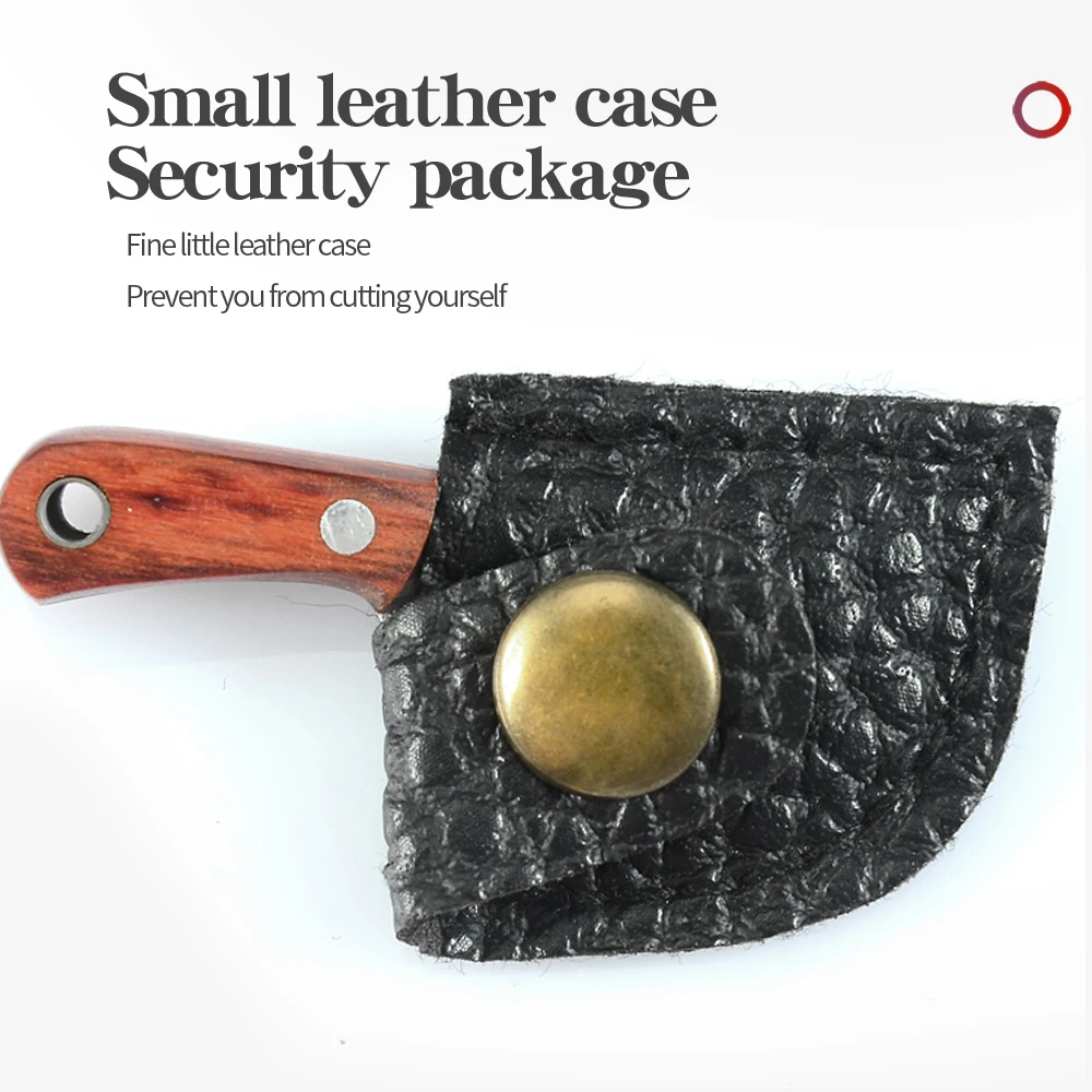 迷你型红彩木柄剔骨刀砂光详情 (6)