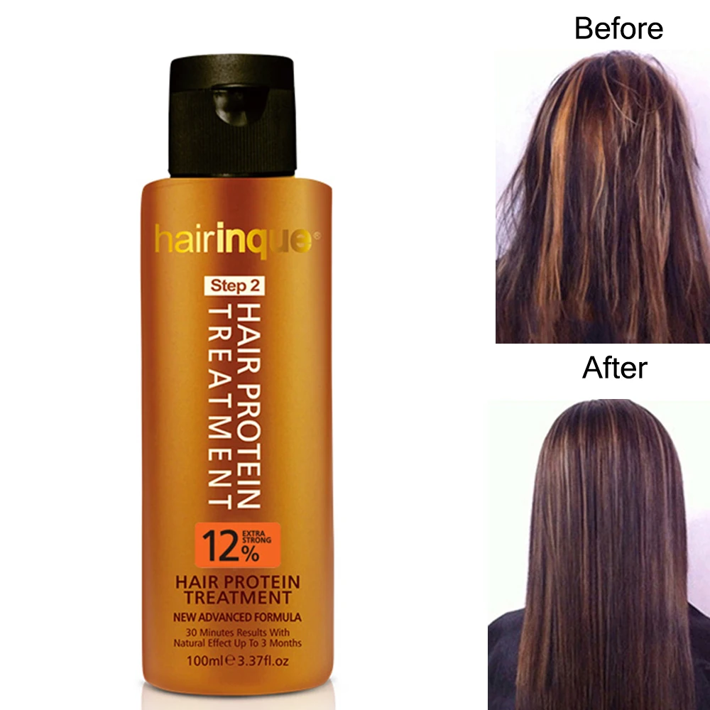 12% лечение волос Выпрямление бразильский Кератиновый для ремонт поврежденных