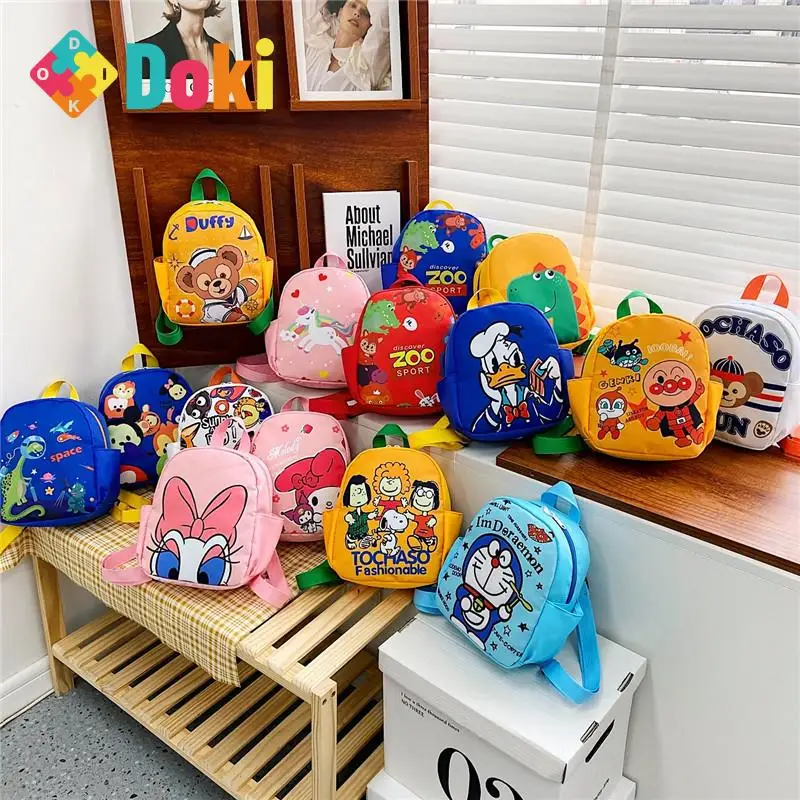 Doki Toy 2023 New Children's Cartoon Printing Kindergarten Backpack Bag Private Baby Backpack Kindergarten School Bag