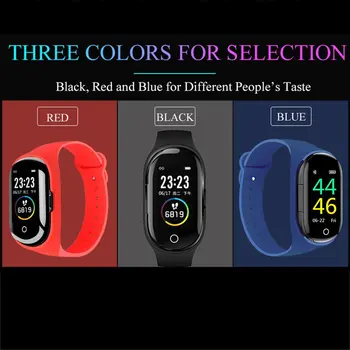

Smart Watch With Call Earphone Handsfree Earbuds Fitness Smart Wristband Sport Watch Fitness Tracker For Ios Android Bluetooth