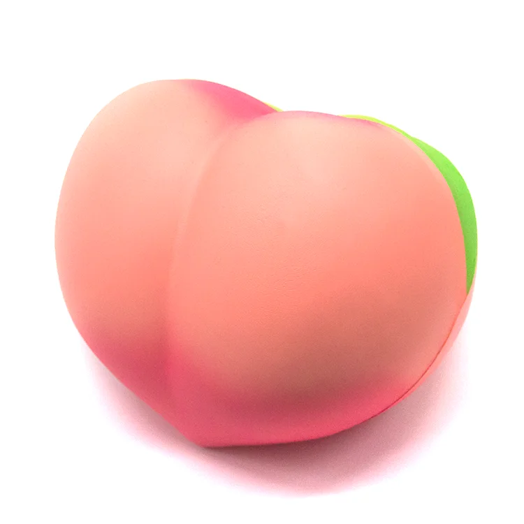 SquishMeez мягкий медленно поднимающийся Jumbo 25 см большой гигантский Единорог Мягкие игрушки с ароматом - Цвет: Peach