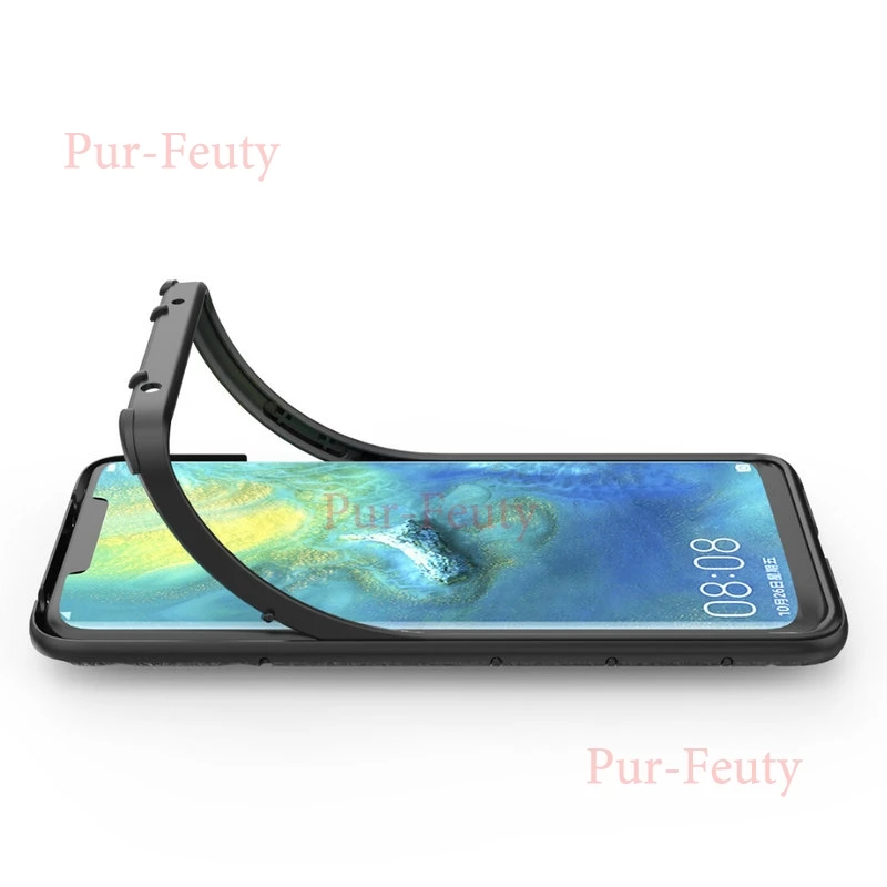Чехол для huawei mate 20 Pro LYA L09 L29 силиконовый бампер роскошный Броня мягкое магнитное кольцо Броня чехол для mate 20Pro LYA-L09