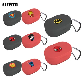

FIFATA Cutes Case For Redmi Airdots Protective Cover TPU Shell For Xiaomi Redmi Airdots Wireless Earphone Cases Protector Sleeve