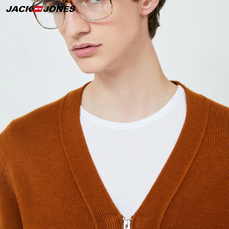 JackJones мужской кашемировый кардиган с v-образным вырезом | 219424501