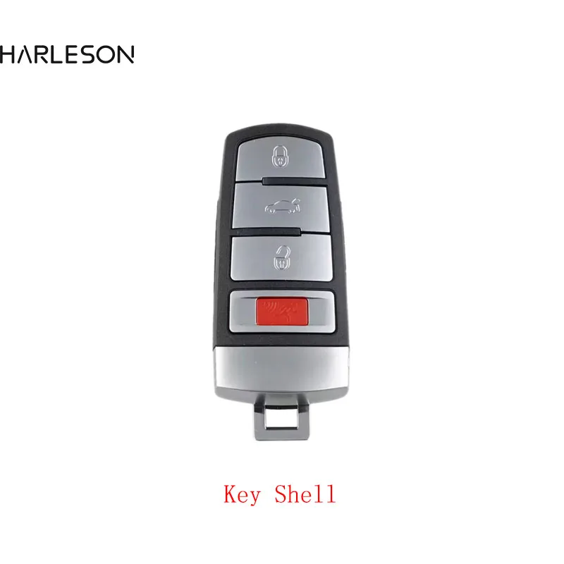 For VW Key Shell 4 Buttons Car Remote Key Fob Case For  VW Passat CC B6 B7 B7L CC R36 Maogotan B5 Passat 3C