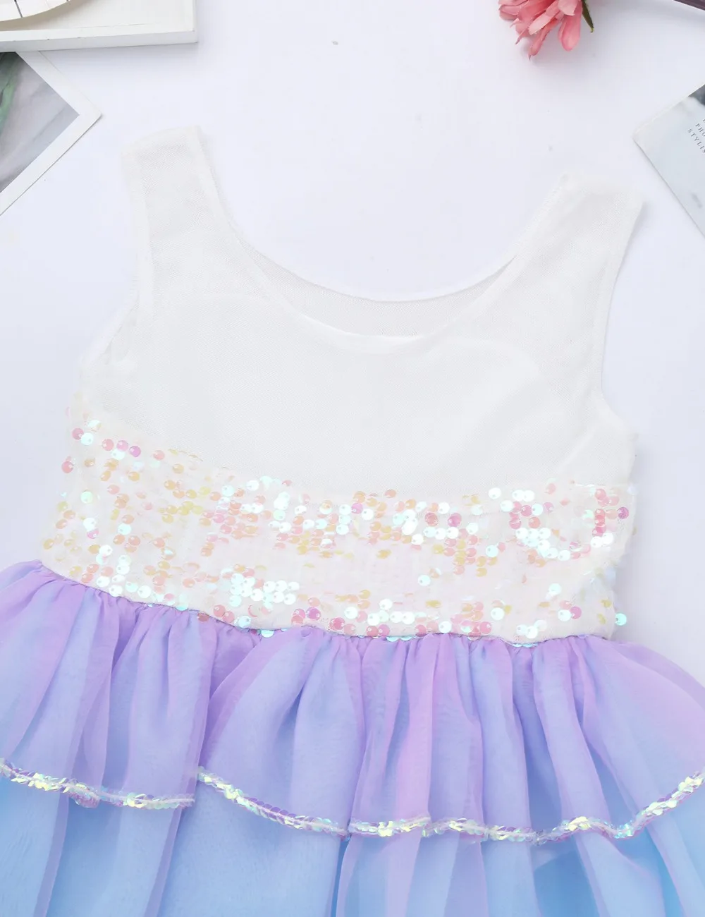 Детская блестящая фатиновая юбка-пачка с блестками для девочек, балетные танцы, гимнастические купальники, платье для детей, балерины, пышная юбка принцессы с бантом