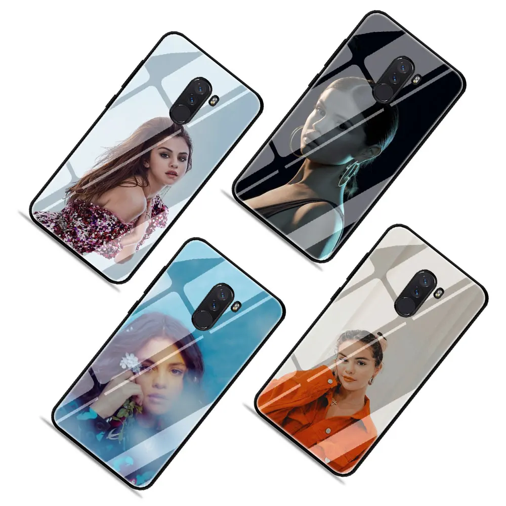 Сексуальный чехол Selena Gomez из закаленного стекла для Xiaomi 8 Lite A1 A2 9 Redmi Note 5 6 7 Pro 6A 4X F1