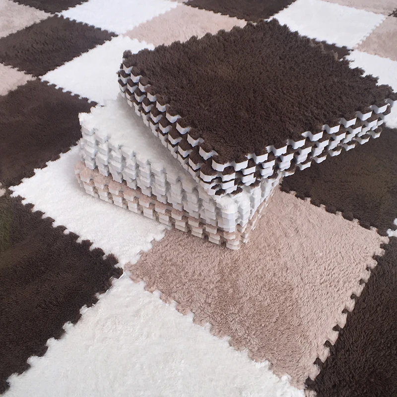 DIY Nordic Ins комнаты коврик ковер Сезон Зима Бархатные спальня полный Номера для