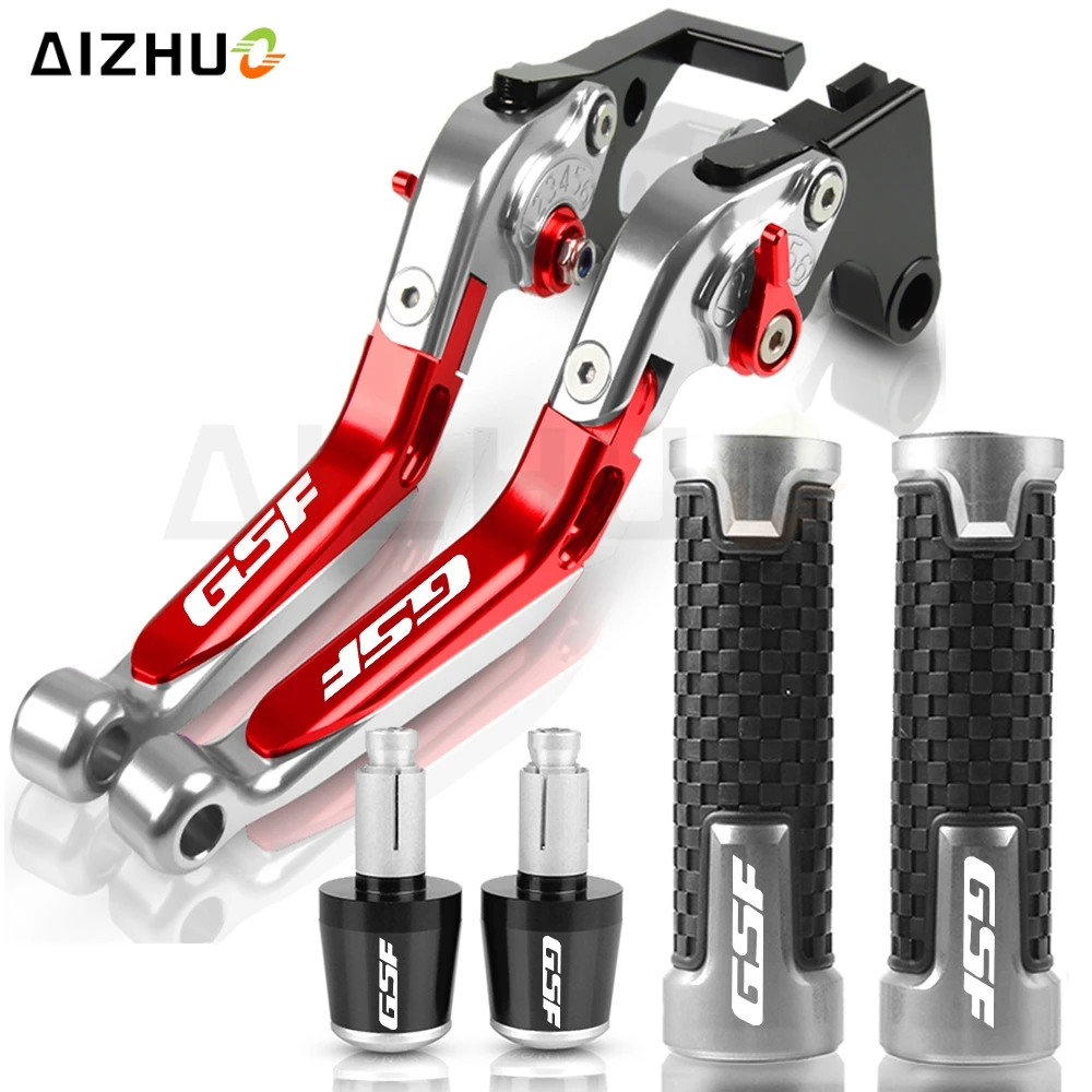 

Motorcycle CNC Brake Clutch Levers Handlebar Knobs Handle Hand Grips End FOR SUZUKI GSF650 GSF650 S N BANDIT 2007-2015 2014 2013