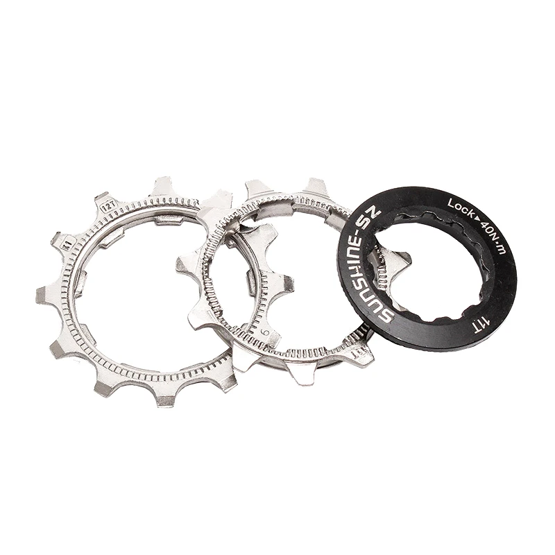 Sunshine Mtb Cassette 8v 9v 11v 12v 10v Bicycle Ratchet 12 11 10 9 Speed HG Mountain Bike Sprocket 32/36/40/42/46/50T Freewheel bicycle cassette bicycle sprocket gear bicycle parts bike sprocket bike freewheel