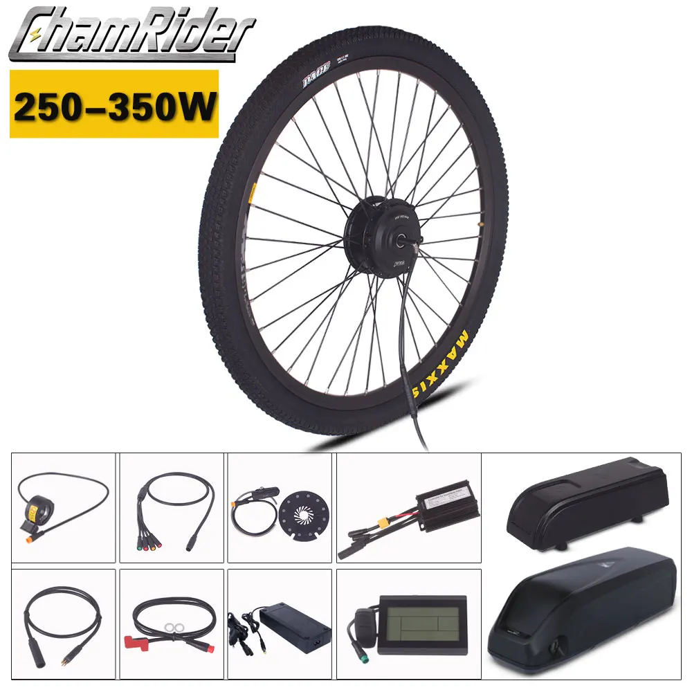 Аккумуляторная батарея Chamrider Hailong MXUS XF07 LCD3 250 Вт 350 36 В 48 17 Ач|Комплект для