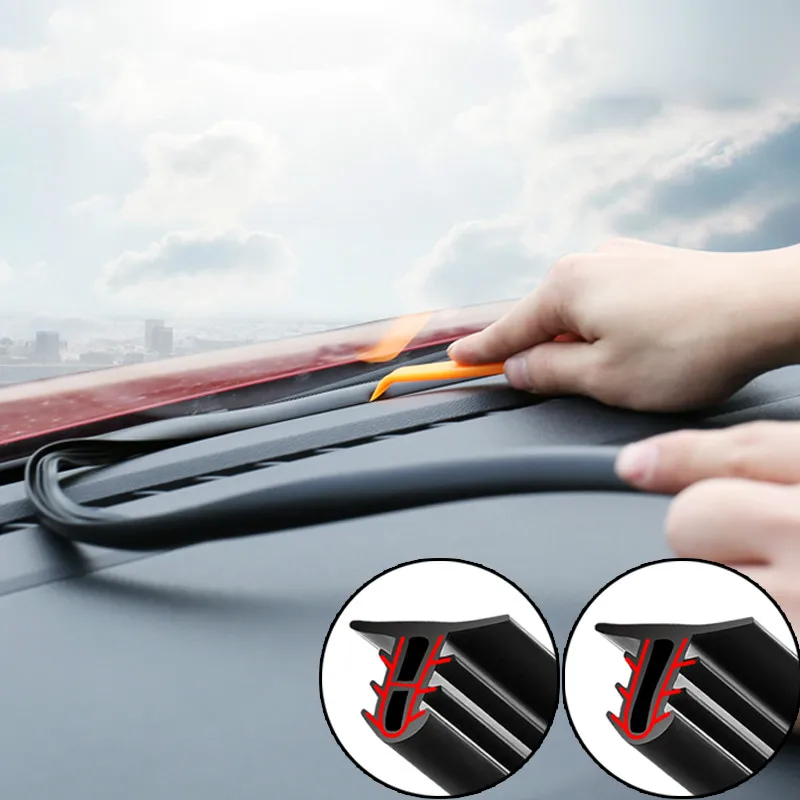 Car Dashboard Sealing Strips Car-styling for Toyota Corolla iM E170 E140 E150 3 Mark 2 X Matrix 1 Platz Premio | Автомобили и