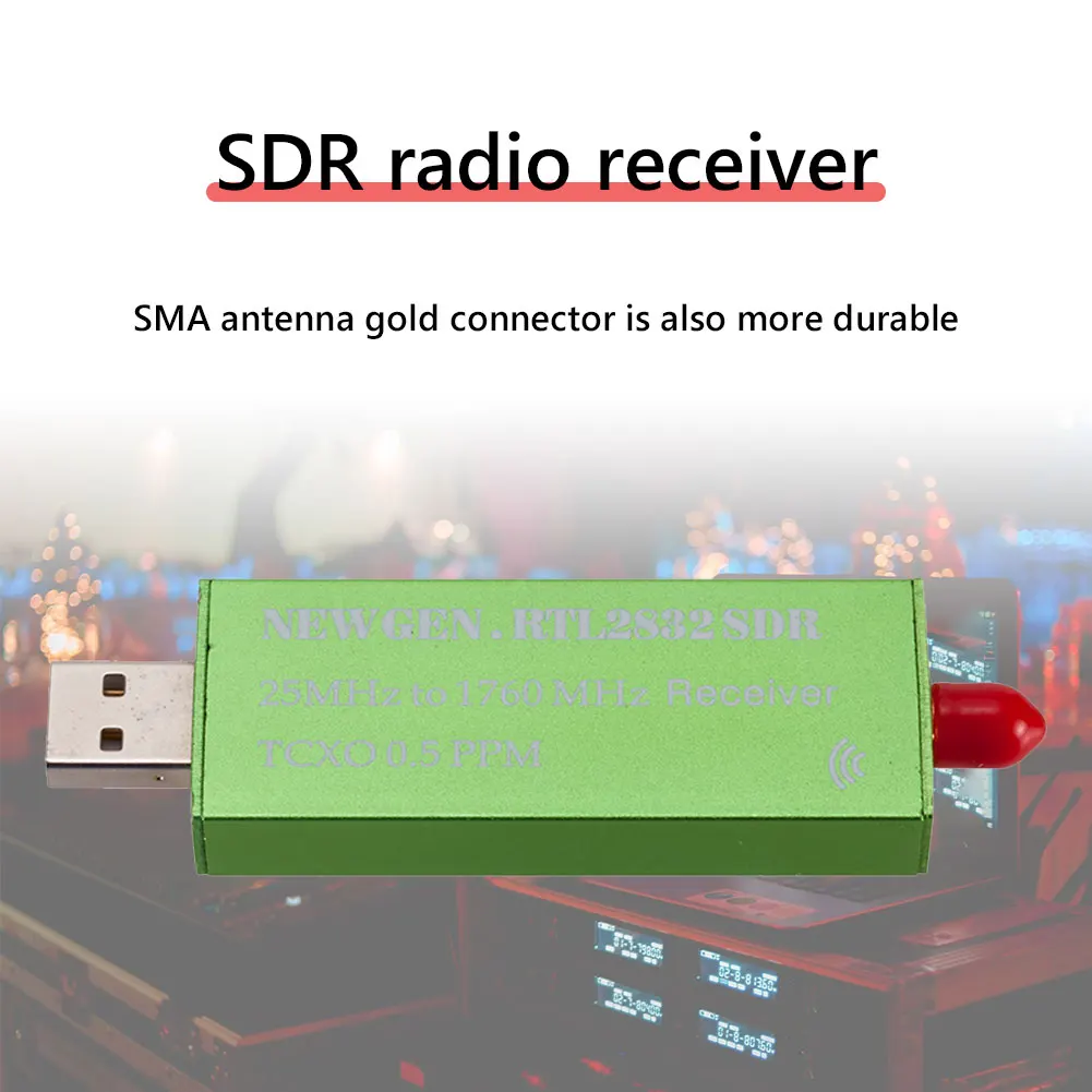 USB2.0 RTLSDR 0.5PPM TCXO RTL2382U TV Tuner Stick AM FM NFM DSB LSB SW Defined Radio SDR TV Scanner Receiver MJZSEE S300U