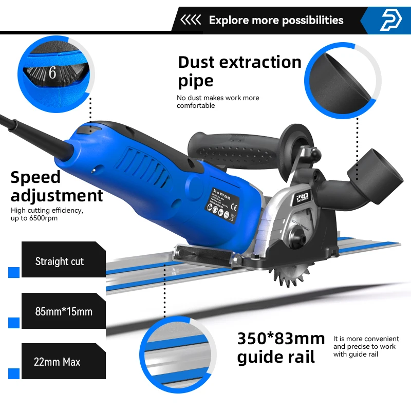 ガイドレール付きミニ丸鋸,500W,木と金属のタイル,カッター,3ブレードソー,プロstormerによる電動工具 - AliExpress ツール ガイドレール付きミニ丸鋸,500W,木と金属のタイル,カッター,3ブレードソー,プロstormerによる電動工具 - AliExpress ツール