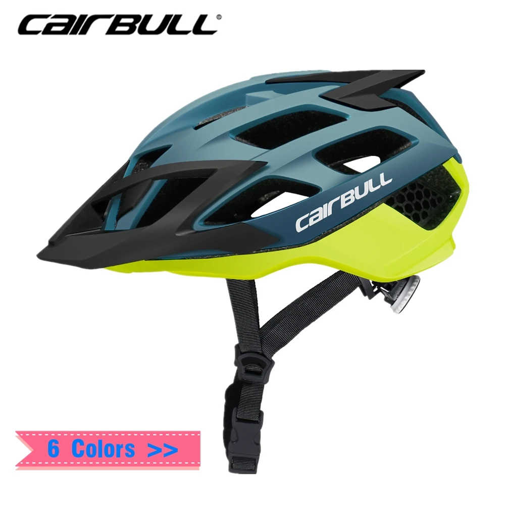 Cairbull горный велосипедный шлем Casco MTB велосипедный шлем со съемным козырьком сверхлегкий спортивный защитный внедорожный велосипедный шлем BMX