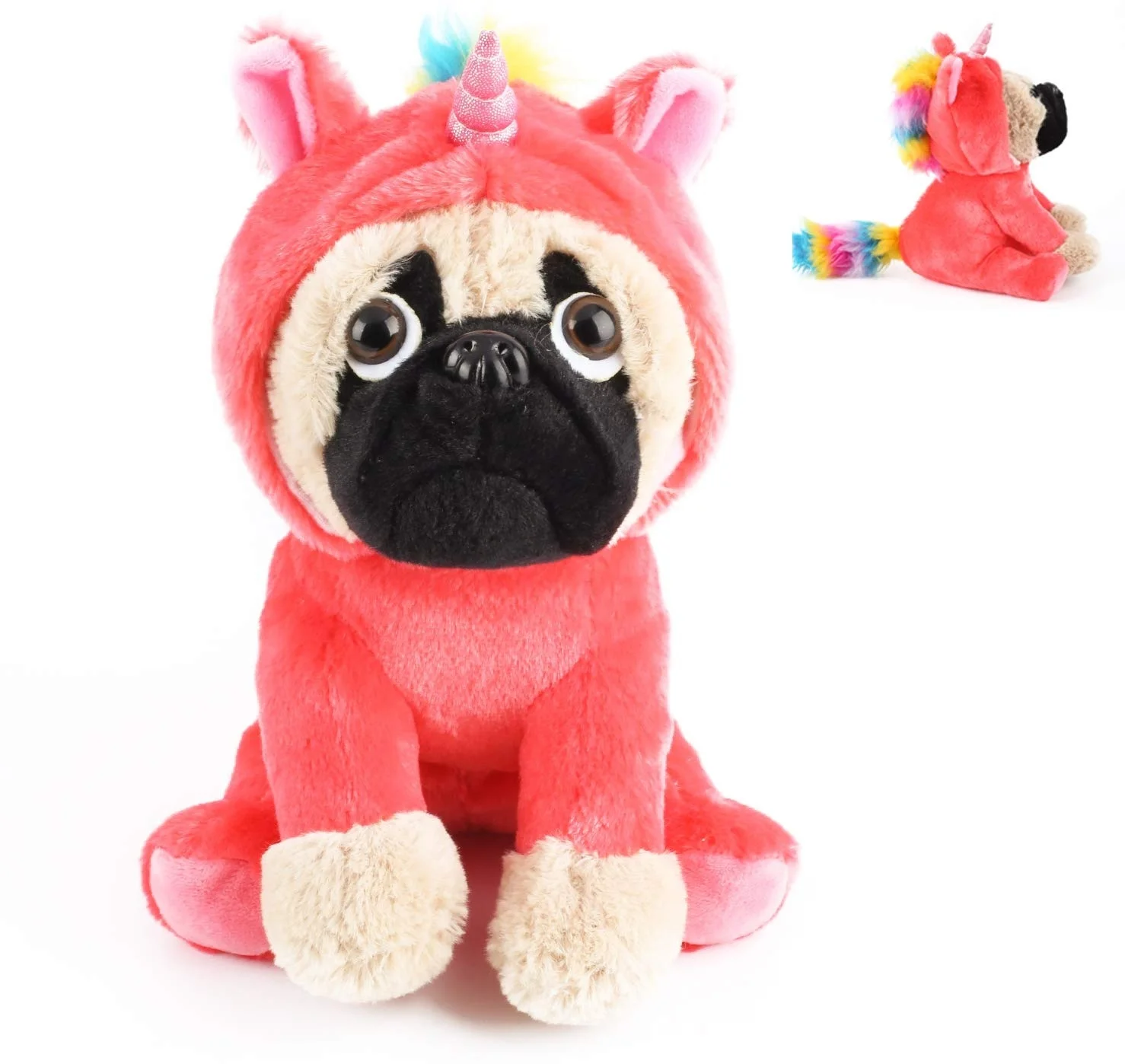 unicorn pug teddy