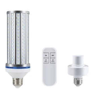 

Hot 60W UV Germicidal Light LED UV Light Bulb Room E27 Lamp Remote Control Timing Killing Air Mite Bacteria 220V