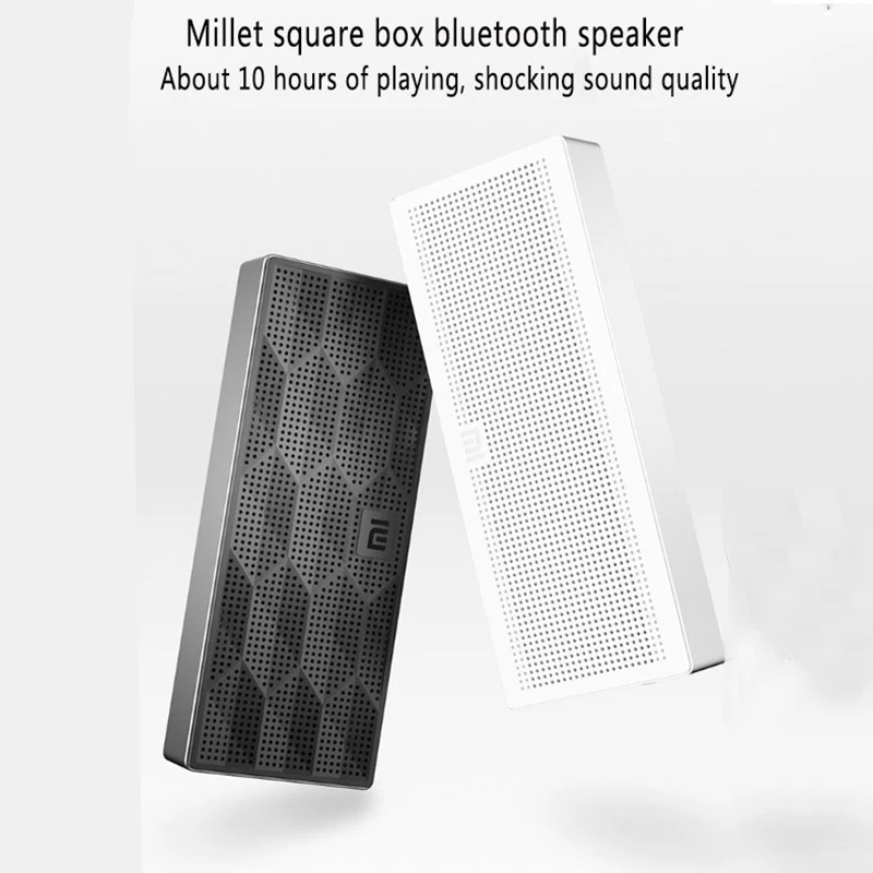 Xiaomi квадратная коробка bluetooth динамик беспроводной мини портативный открытый домашний портативный аудио