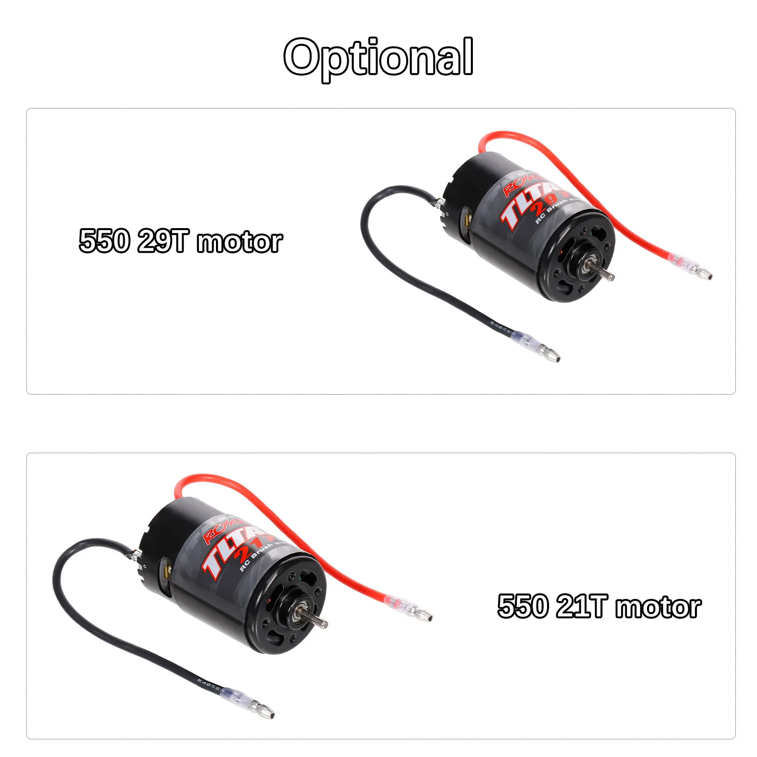 550 21T щеточный двигатель для 1/10 RC Trail гусеничная машина HSP HPI Wltoys Kyosho TRAXXAS части