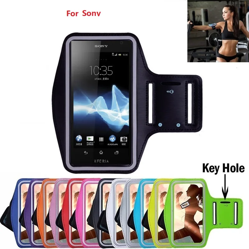 Открытый спортивный чехол для телефона с повязкой на руку Sony Xperia 110ii 8 5 Plus