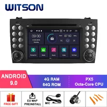 DE Cổ! WITSON PX5 Android 9.0 IPS DVD Ô TÔ cho Benz R171 W171 Benz SLK R171 SLK200 4GB RAM + 64GB 8 Octa Core + ĐẦU GHI HÌNH/WIFI + DSP + DAB(China)