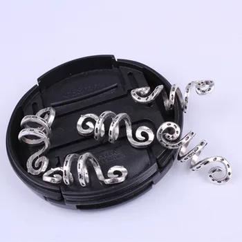 

5Pcs/set Alloy Spiral Hair Braiding Dreadlock Beads Jewelry Rings Cuffs Tube Clip Diy Hair Accessories