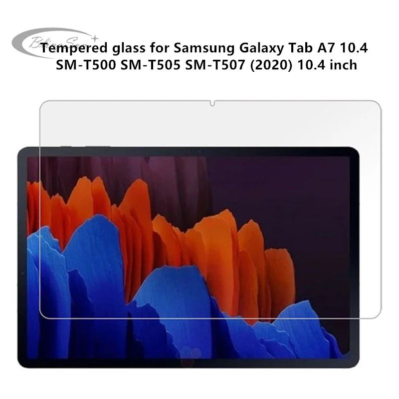 Tempered Glass Film For Samsung Galaxy Tab A7 10.4 2020 Screen Protector For Samsung SM-T500 T505 T507 10.4'' Tablet Guard Glass