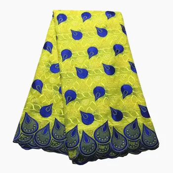 

Hot Selling 100% Cotton African Dry Lace Fabric Nigerian Lace Fabric High Quality Swiss Voile In Switzerland Fast Shipping