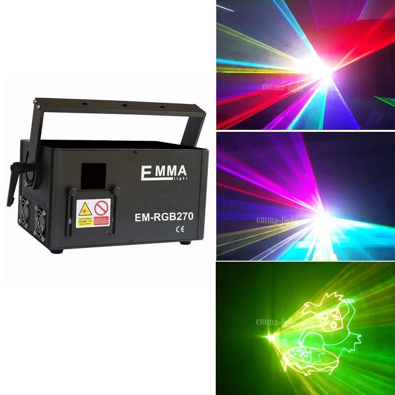 Ilda Dmx 5000mw Multi Color Rgb 3d Animation Party Professional