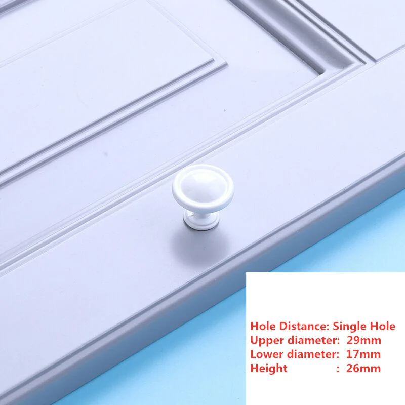 Simplicity Fuji White Kitchen and Furniture Handles