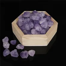 

2cm Natural Irregular Amethyst Flower Crystal Mineral Crushed Stone Jewelry Making Bracelet Necklace Decoration