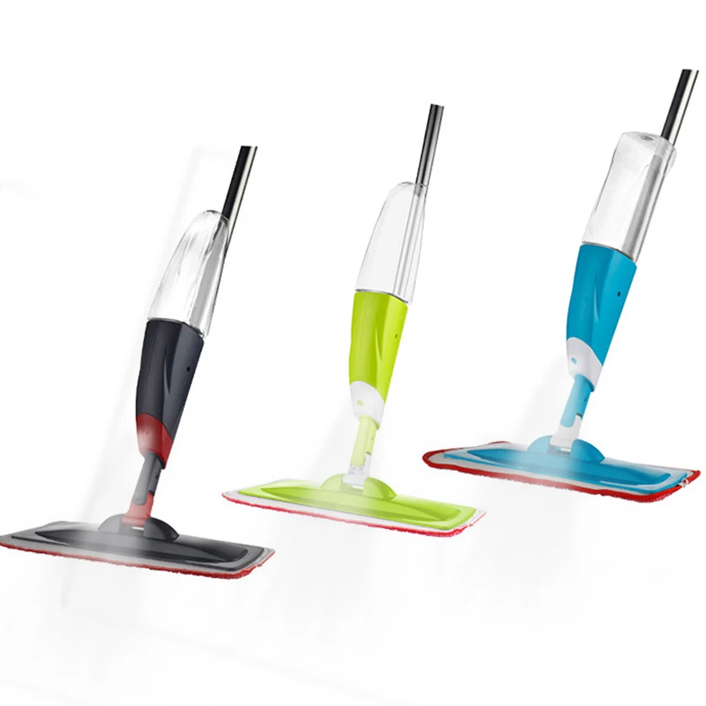 

Spray Floor Mop with 3 Reusable Microfiber Pads Combination 360 Degree For Wooden Floor Ceramic Tile Automatic Mop Wet or Dry