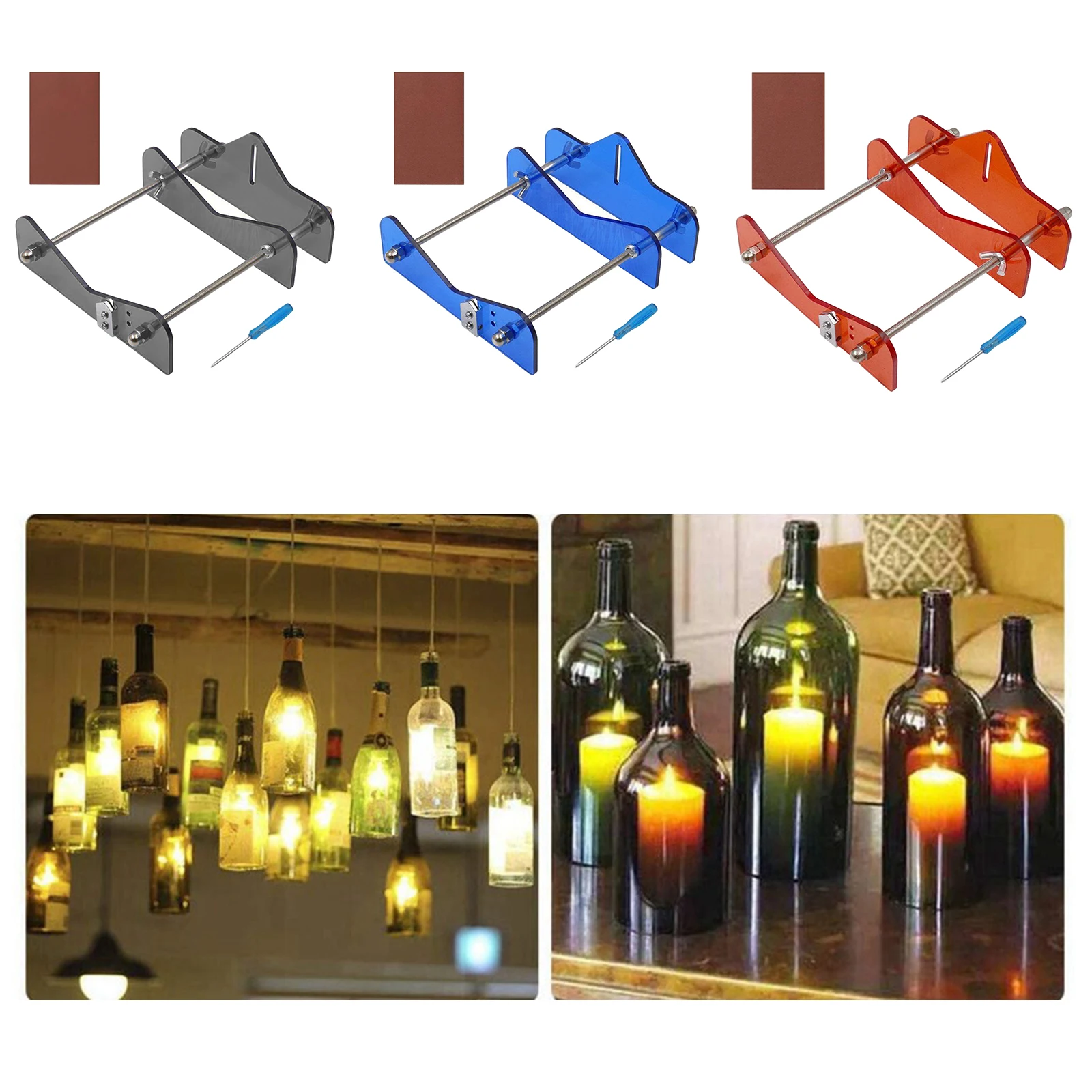 Creative Glass Bottle Cutter Tool Professional for Bottles Cutting Glass Bottle-Cutter Machine Crafts Durable for Wine Lovers