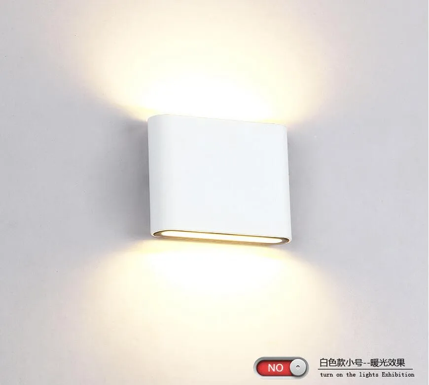 decorative wall lights Спот Потолочный Светильник 1pc 8w16w Dimmable Wall Light Cob Led Wall Lamps Ip65 Indoor And Outdoor Mounted Light faretti led Fo wall mounted light fixture