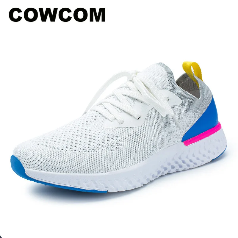 

COWCOM 2020 Spring Light Women's Shoes Women Casual Shoes Women's Sports Shoes Laces Running Shoes LCH-YT066