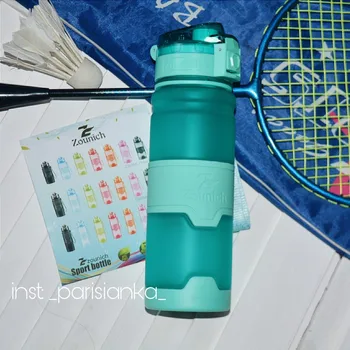 

ZOUNICH Water Bottle Sports Shaker Protein Outdoor Travel Portable Leakproof Tritan Good Quality Drink Bottle BPA Free
