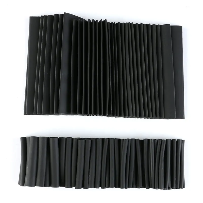 127pcs Heat Shrink Tubing Tube Kit Sleeving Wire Cable Car Electrical Insulation Assortment Polyolefin | Обустройство дома